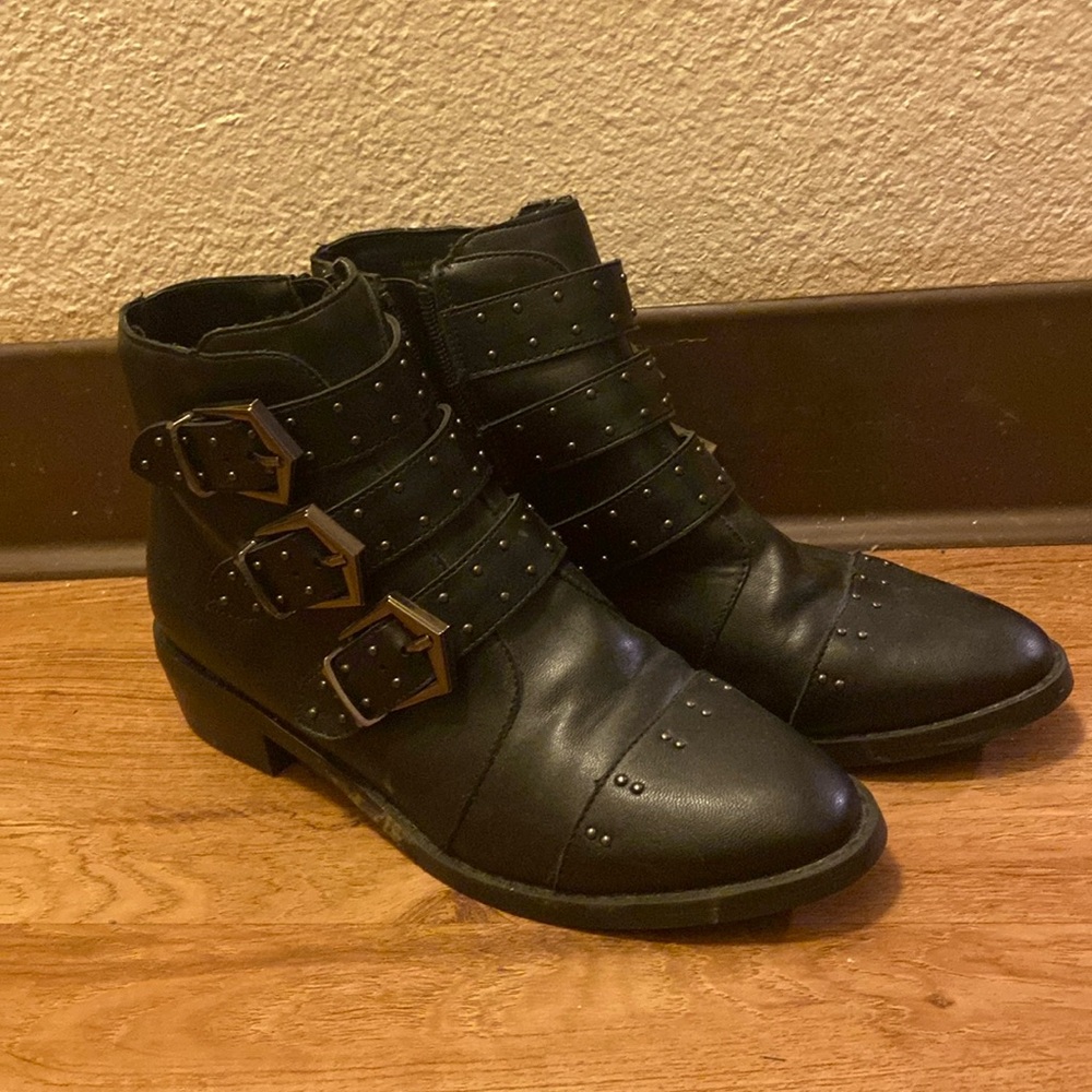 Aldo Ankle-Black boots 👢